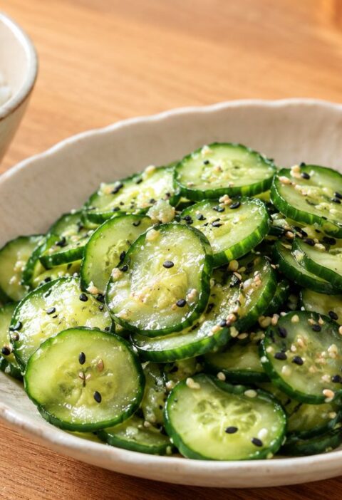 Insalata di cetrioli coreana