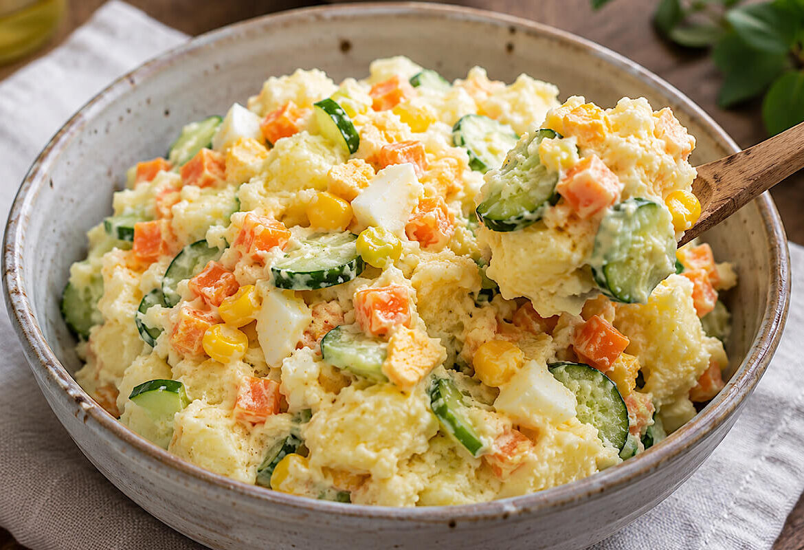 Insalata di patate coreana