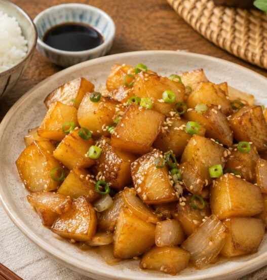 Patate glassate alla coreana