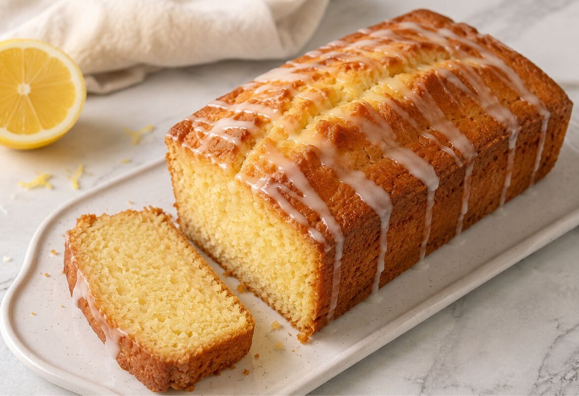 Plumcake fit al limone