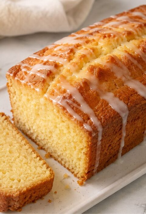 Plumcake fit al limone