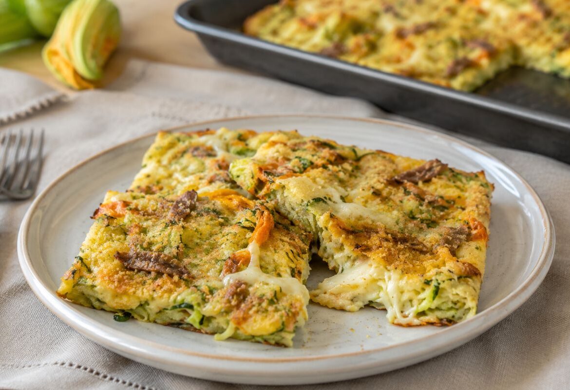 Schiacciata di zucchine