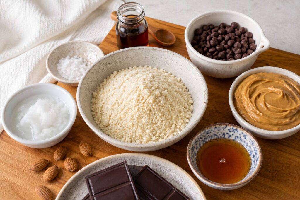 Barrette light alle mandorle e cioccolato, ingredienti