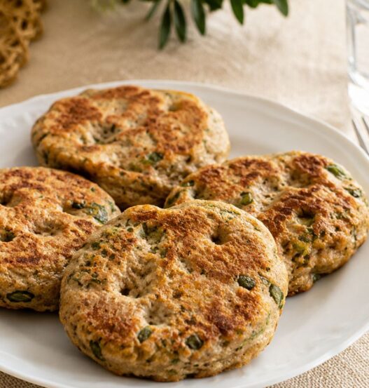 Focaccine di zucchine light in padella