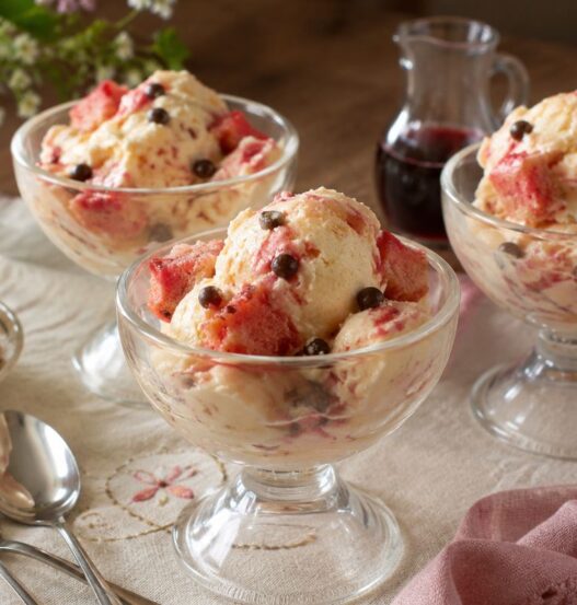 Gelato gusto zuppa inglese con il Bimby