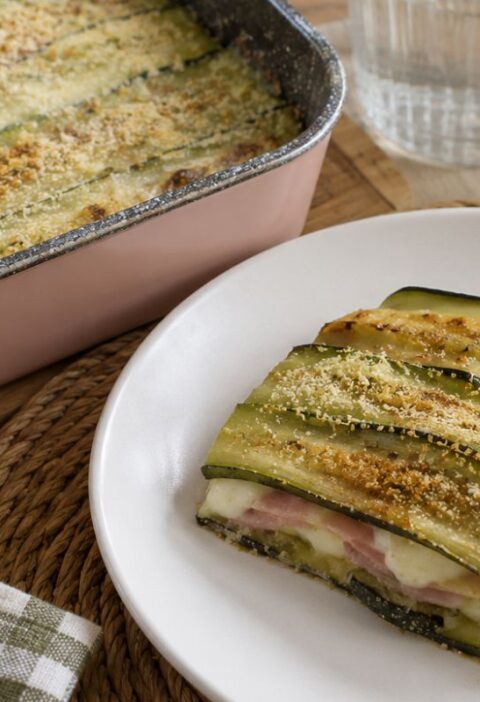 Lasagna light di zucchine