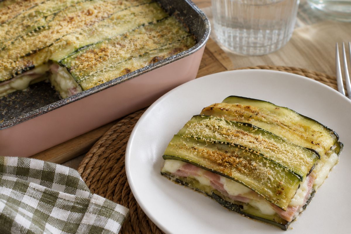 La lasagna senza pasta che fila come quella vera, con zucchine, ripieno cremoso e incredibilmente LIGHT