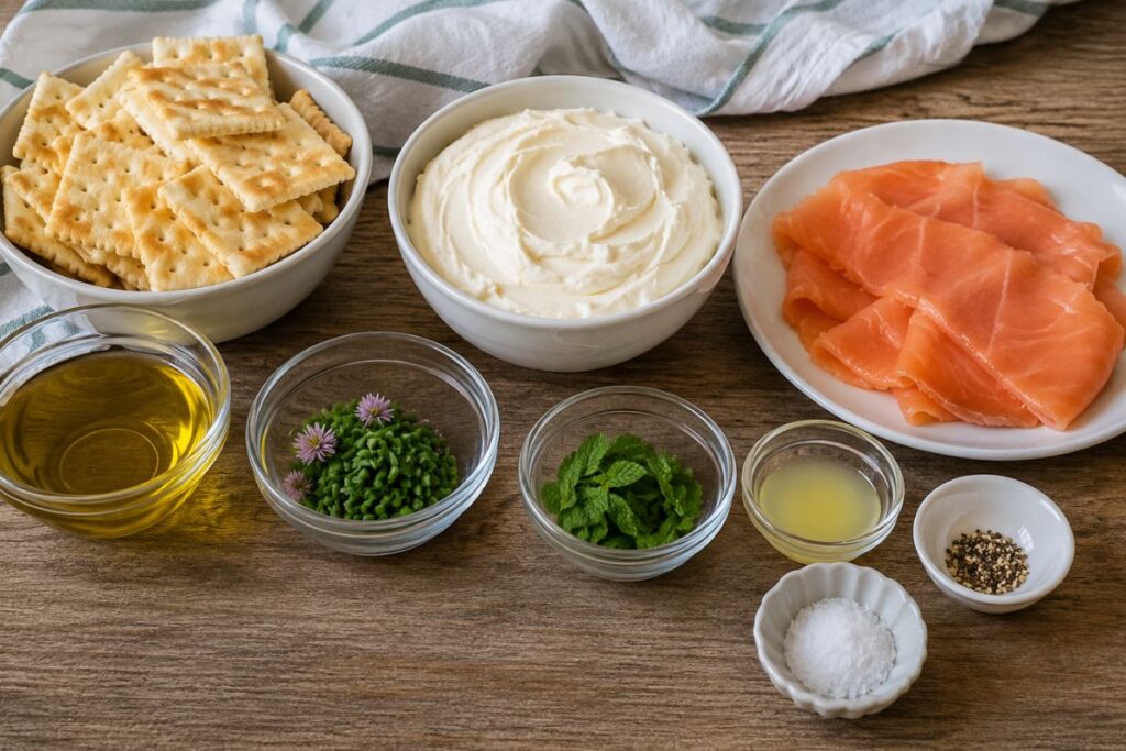 Mini cheesecake salate al salmone con il Bimby, ingredienti