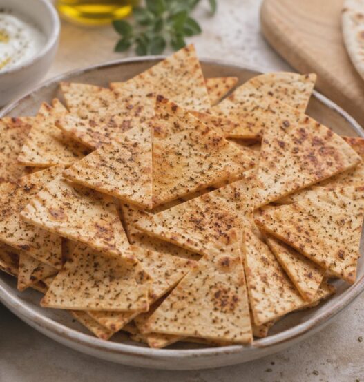 Triangoli croccanti di piadina in friggitrice ad aria