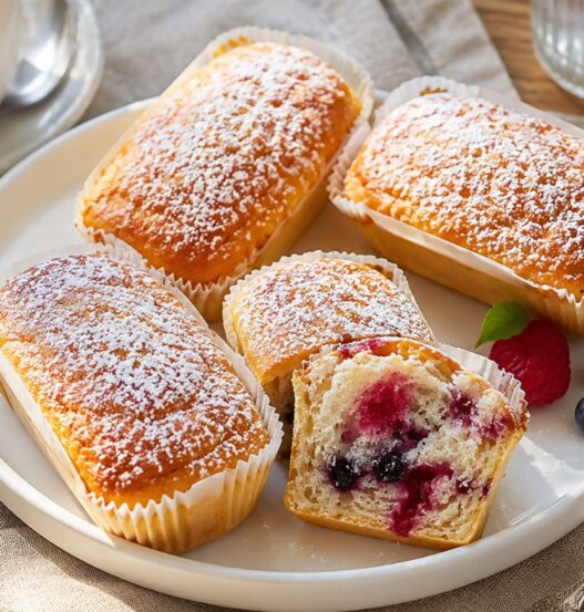 mini plumcake allo yogurt e frutta con il Bimby