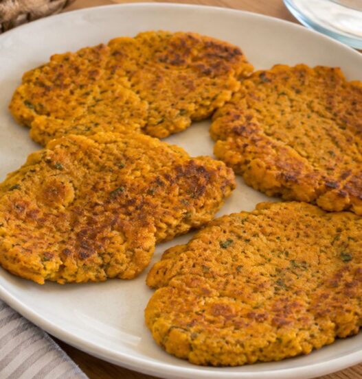 Cotolette di ceci in padella