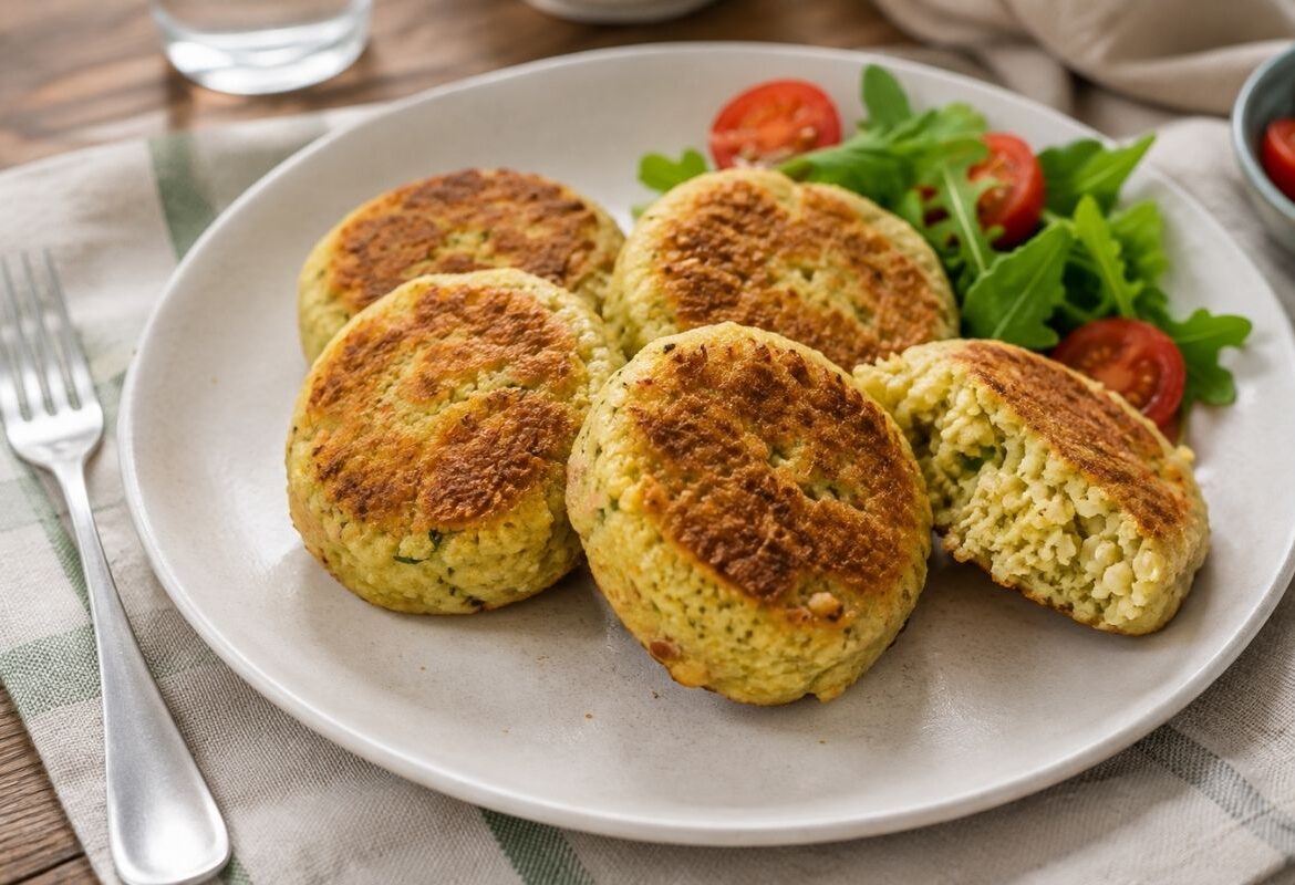 Mini burger di couscous e fagioli cannellini