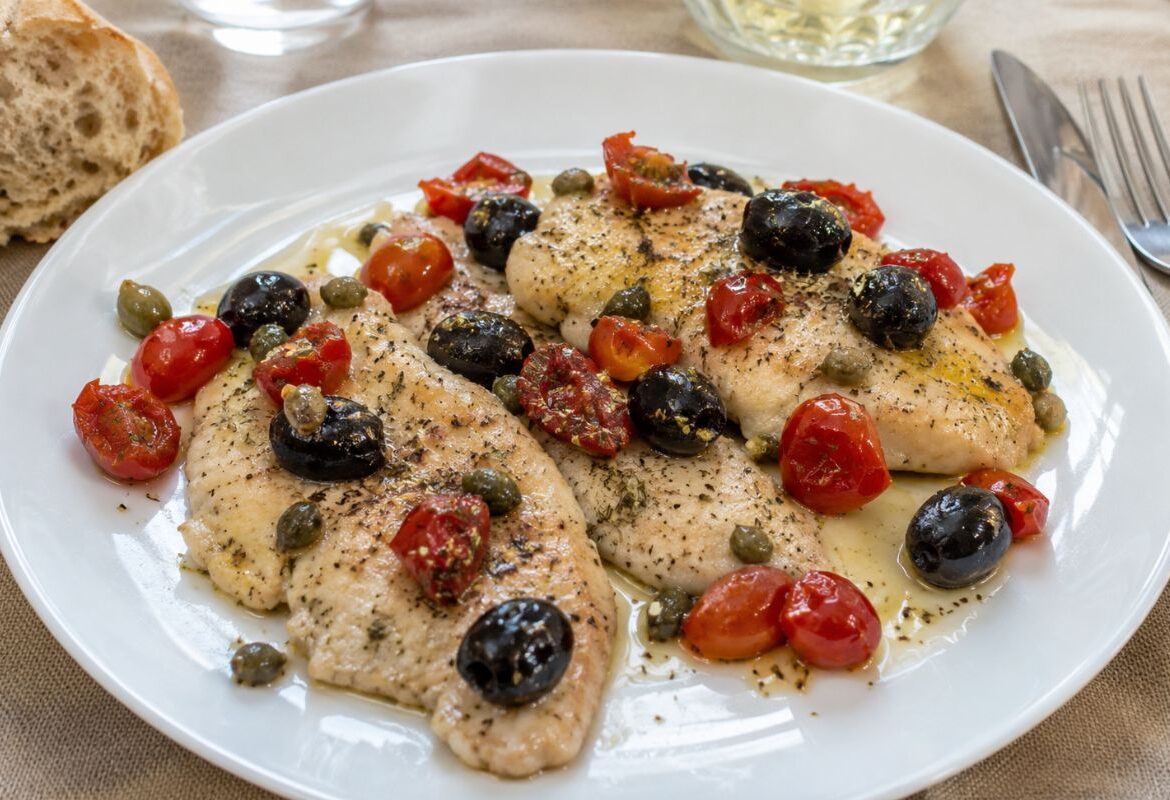 Petto di pollo alla mediterranea al Varoma