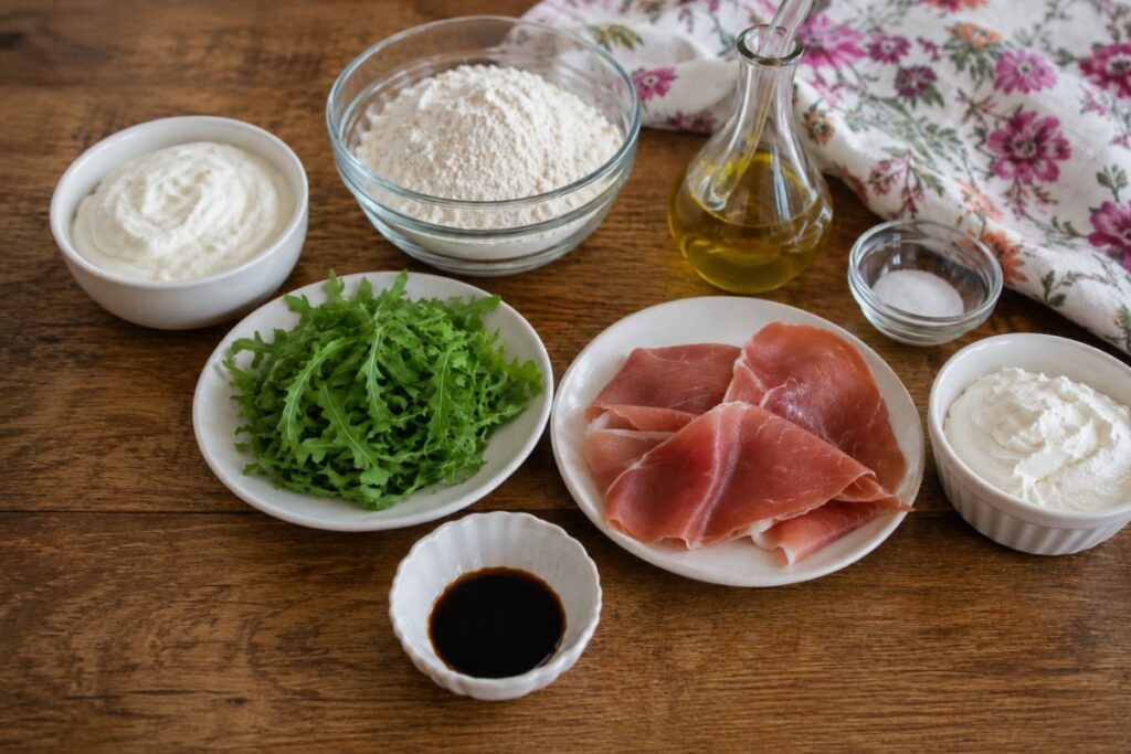 Piadine allo yogurt greco con il Bimby. ingredienti