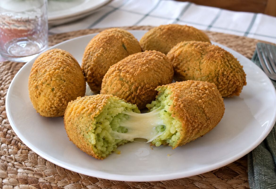 Supplì di zucchine con cuore filante