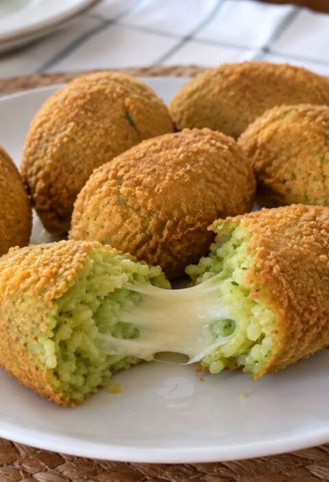 Supplì di zucchine con cuore filante