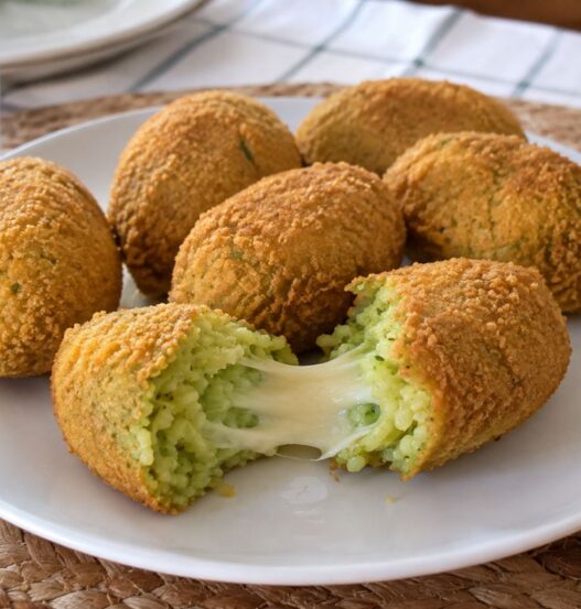 Supplì di zucchine con cuore filante