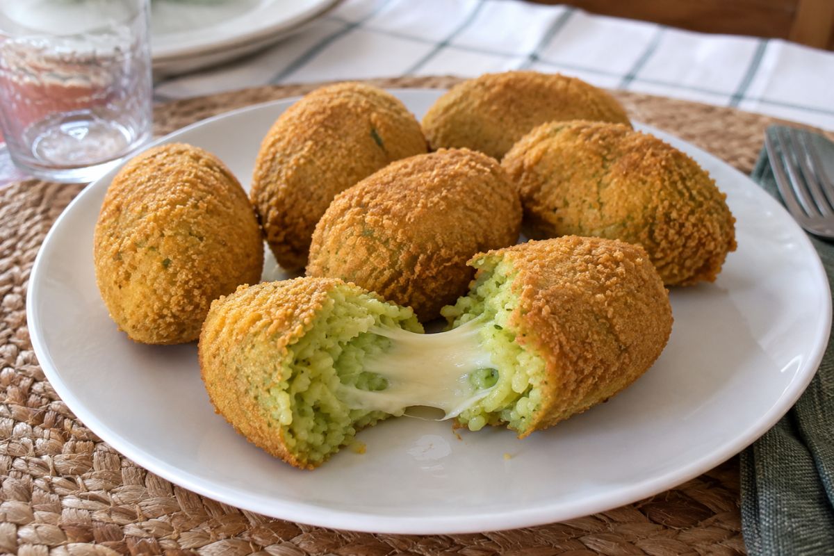 Hai mai provato il supplì estivo? La variante che ti fa dimenticare quelli al pomodoro, con il formaggio “al telefono”