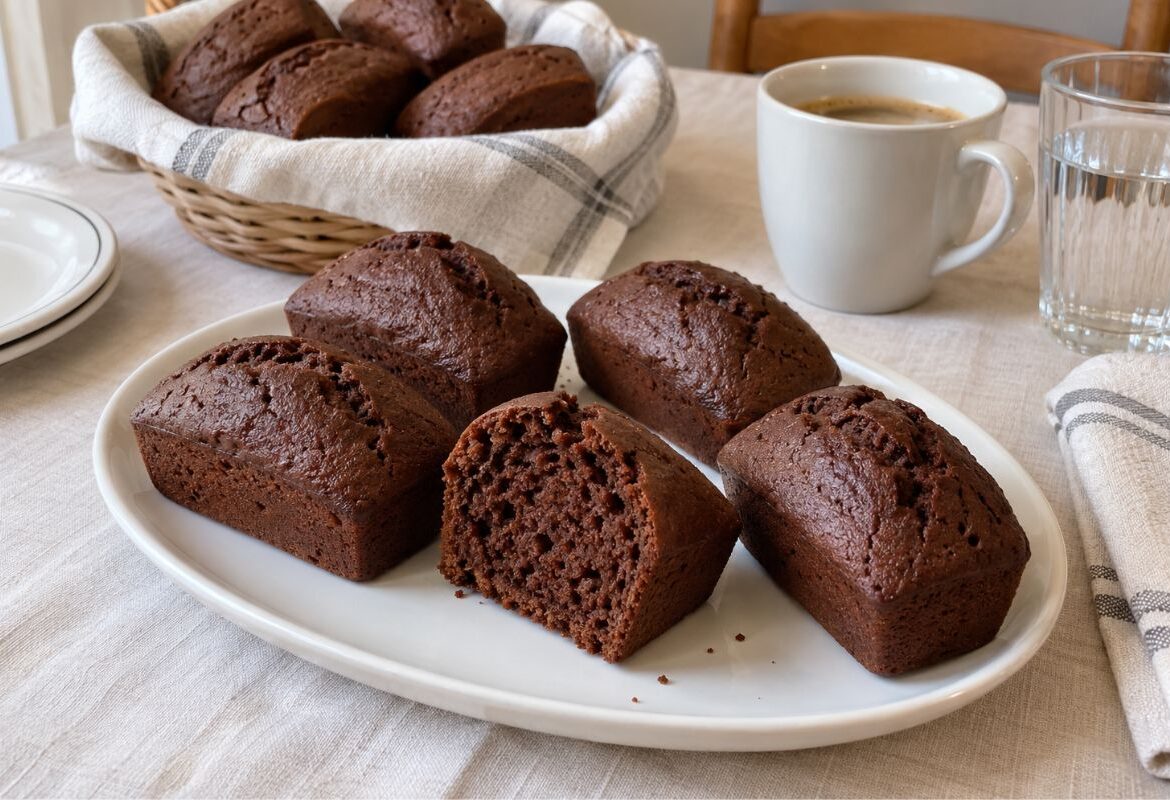 Mini plumcake al cacao