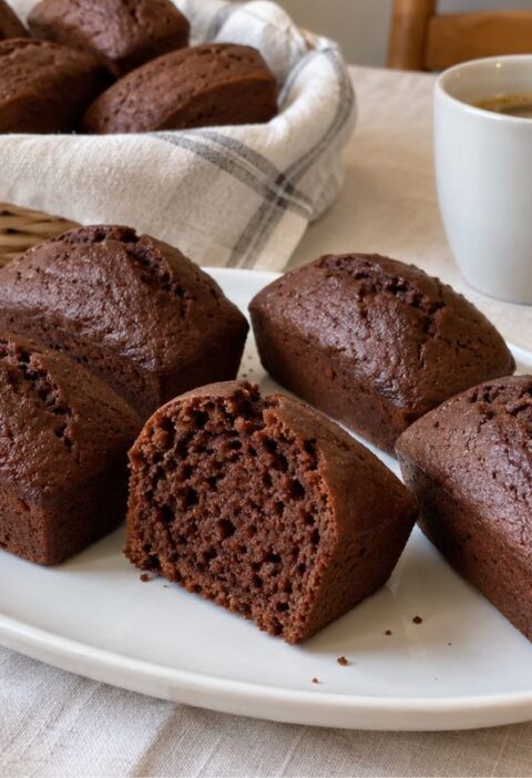 Mini plumcake al cacao