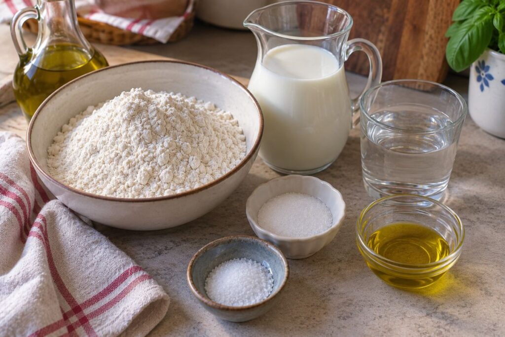 Panini veloci con il Bimby, ingredienti