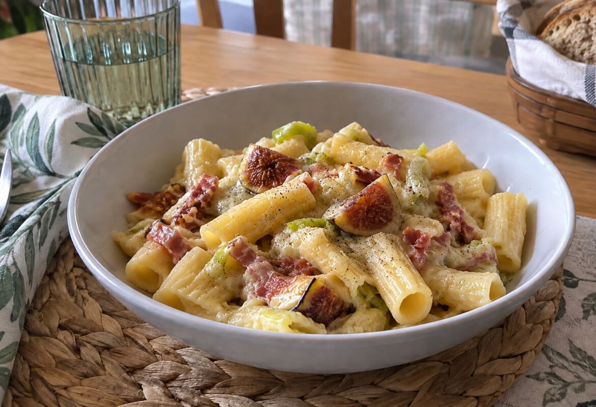 Pasta con fichi, speck e Galbanino con il Bimby, ingredienti