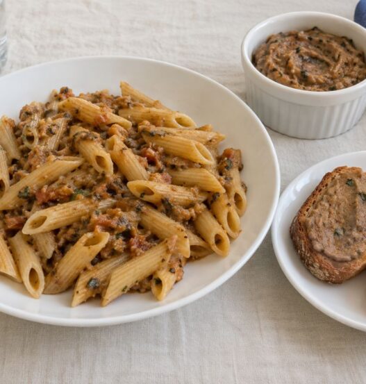 Paté di melanzane e mandorle con il Bimby