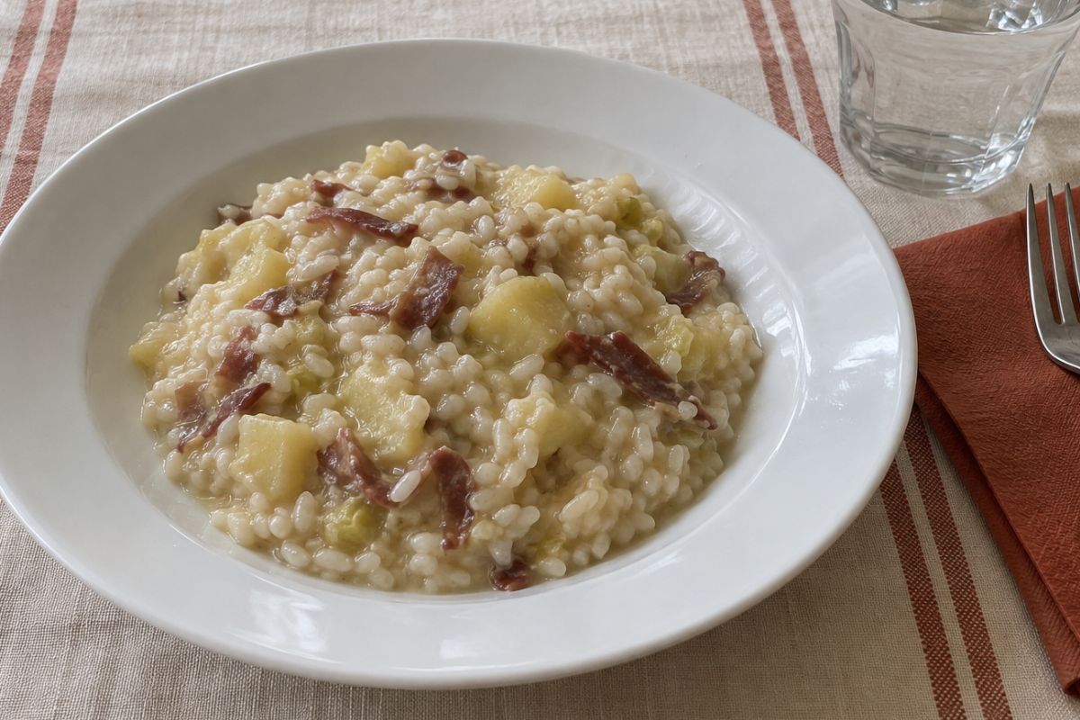 Il risotto di settembre, dai sapori che ci portano quasi in montagna: ricetta Bimby da non perdere