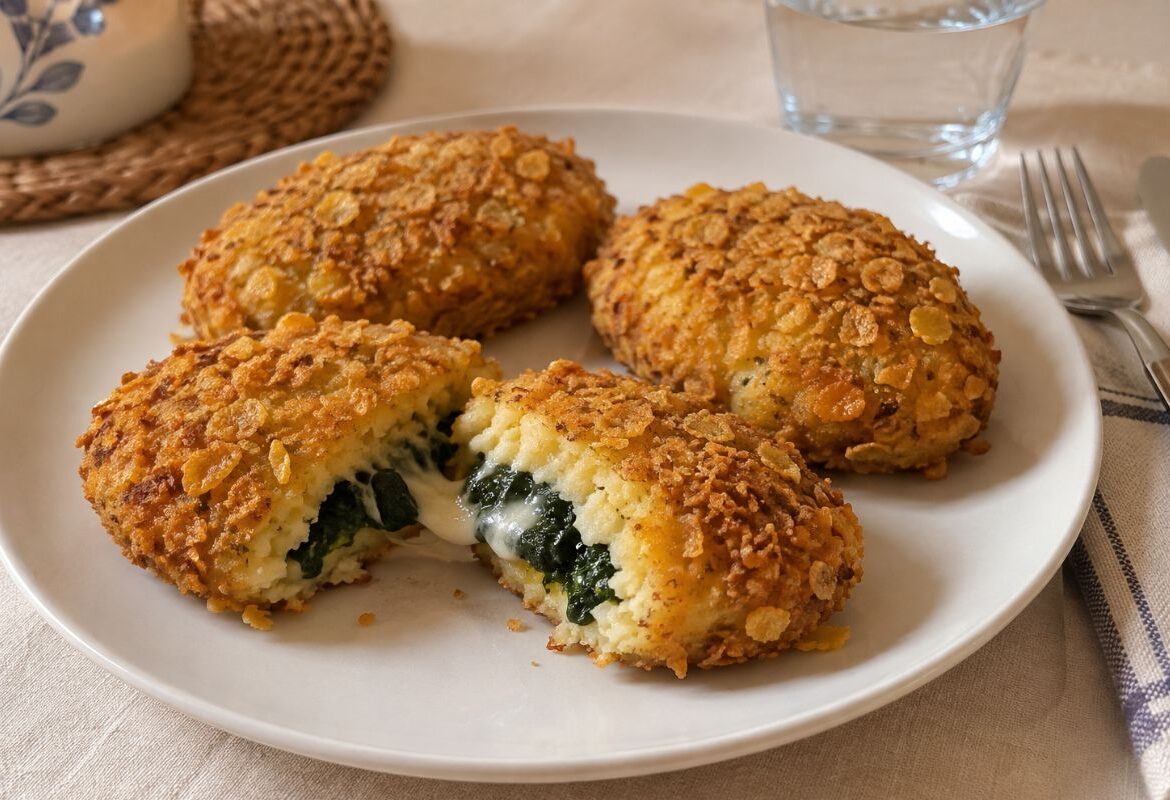 Spinacine di patate