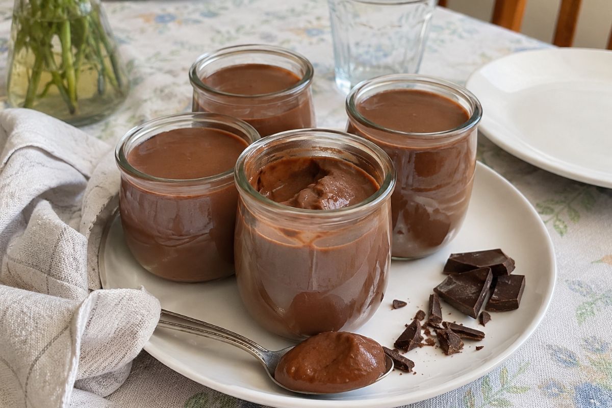 Un chilo abbondante di yogurt al cioccolato da pochi ingredienti, e questo è il segreto (ricetta Bimby)