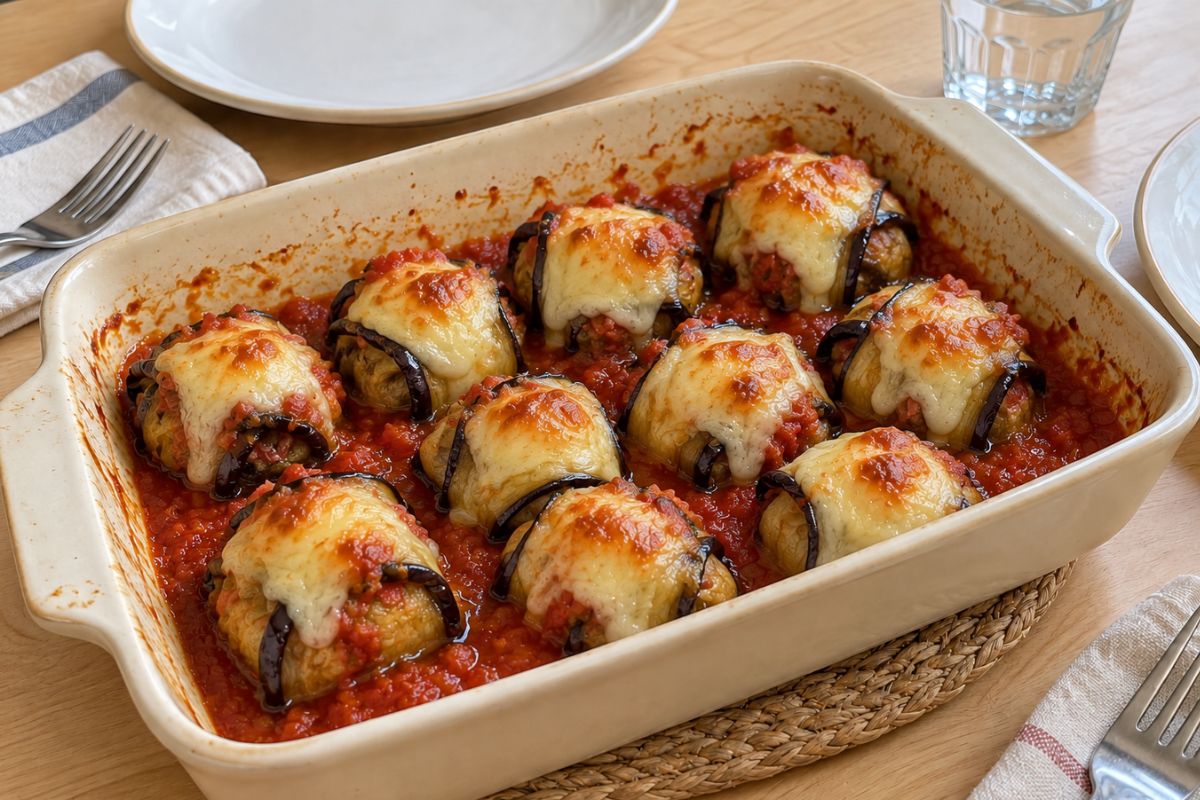 Avvolgi le polpette nelle melanzane e gusta un piatto semplice che ti farà sentire a casa. Dalla nonna, ovviamente