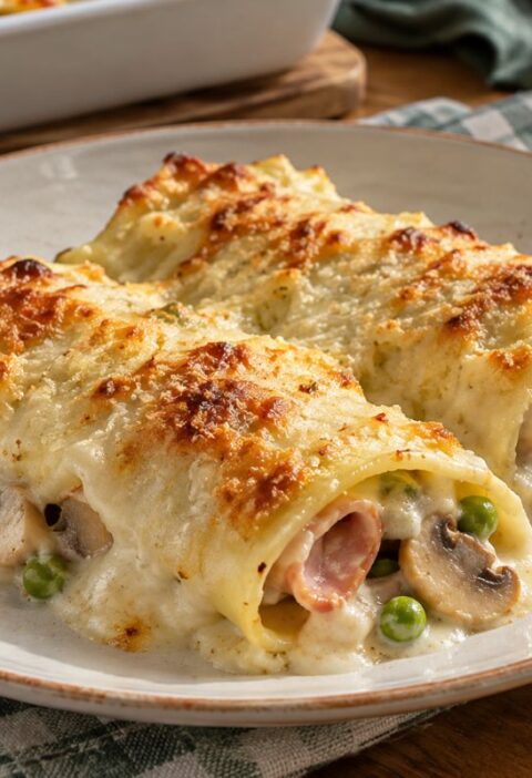 Cannelloni alla boscaiola
