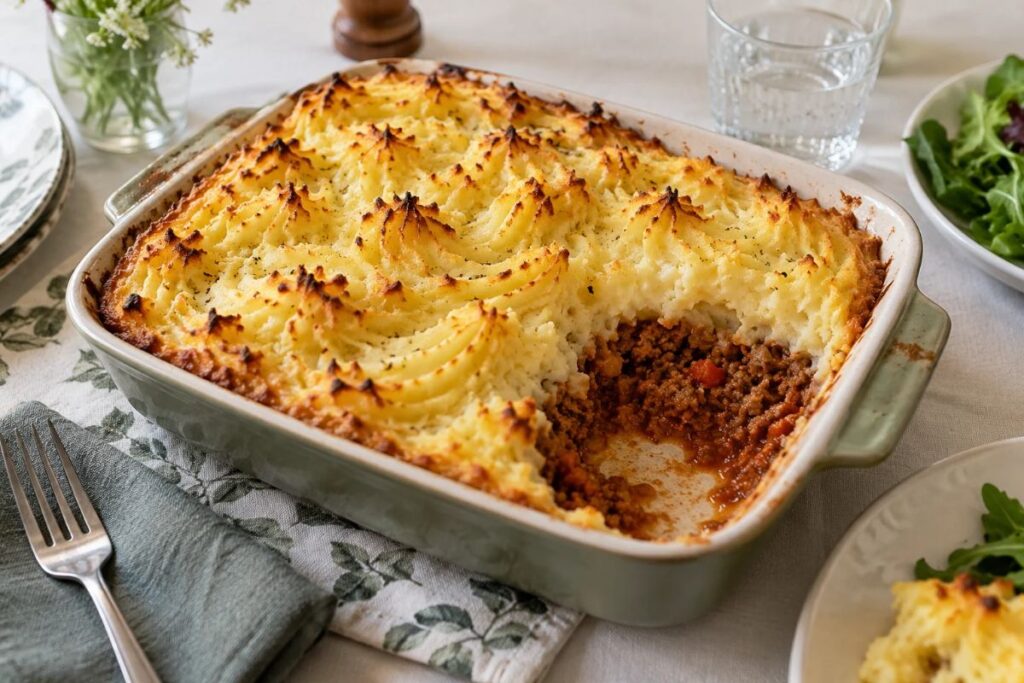 Cottage pie senza lattosio