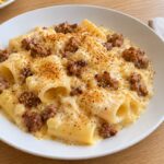 Prima cremoso come un risotto, poi gratinato come un timballo: lo devi assolutamente provare
